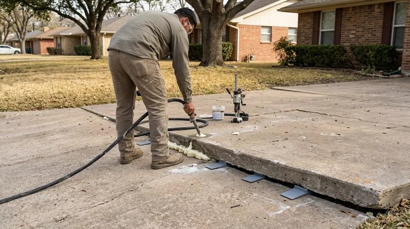 Concrete Leveling & Slab Lifting Arlington