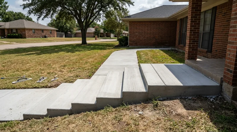 Sidewalks, Walkways & Steps Arlington